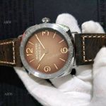 Fake Panerai Radiomir PAM687 Watch Brown Dial Stainless Steel